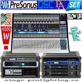 Presonus Digital-QSC PA SET